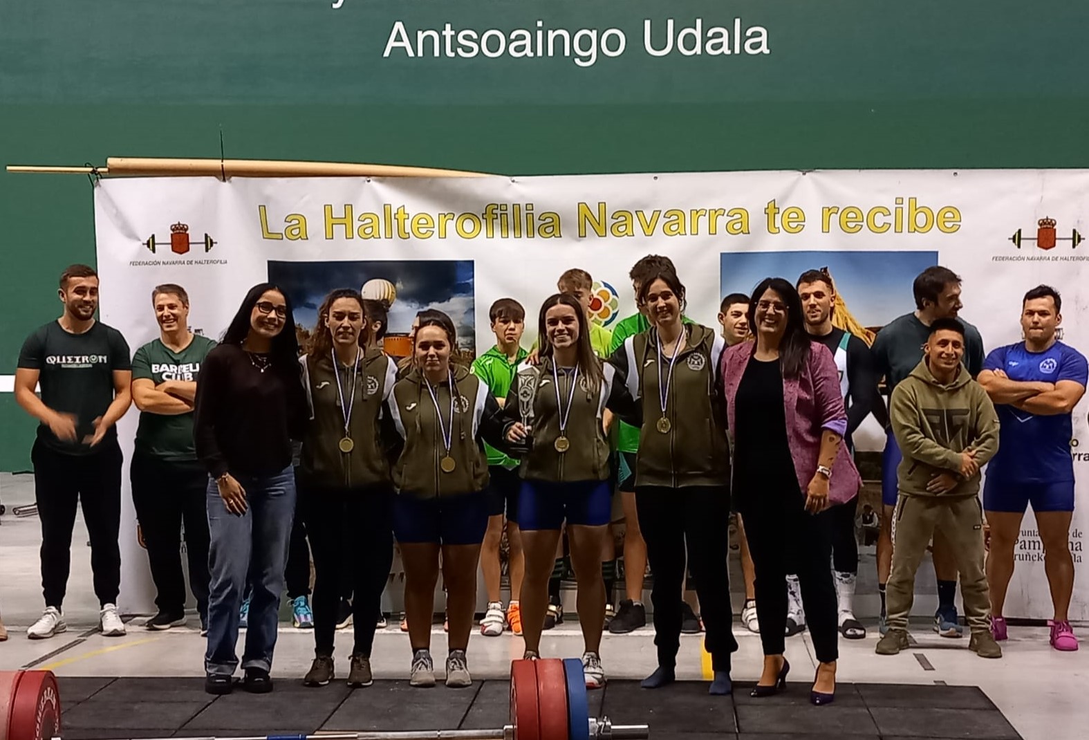 Mayoría de récords masculinos en el Campeonato Navarro de Clubes 2024